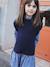 2-in-1 Dress for Girls navy blue - vertbaudet enfant 
