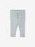 Adaptive Knitted Leggings for Babies aqua green+marl beige - vertbaudet enfant 