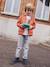 Hooded Sweatshirt with Print & Zip, for Boys rust - vertbaudet enfant 