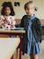 Lightweight Denim Dress for Girls denim grey+medium blue - vertbaudet enfant 