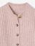Loose-Fitting Soft Knit Cardigan for Girls marl grey+petrol blue+purple clover+rosy - vertbaudet enfant 