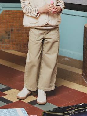 -Pantalon fille large MorphologiK fin 