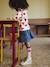 Denim Skirt with Heart Pocket for Girls bleached denim+brut denim - vertbaudet enfant 