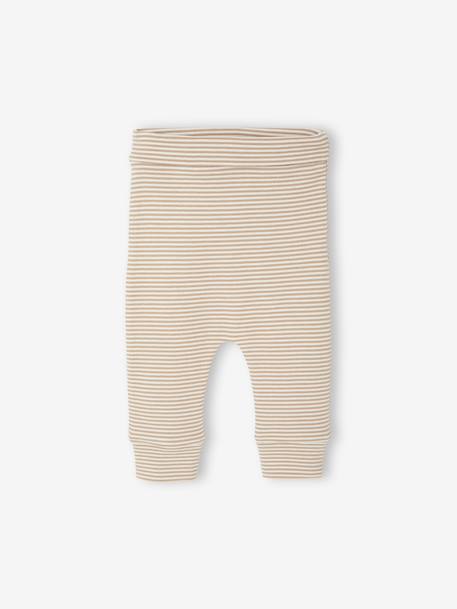 4-Piece Size-Adaptable Set for Newborns: Bodysuit + Leggings + Bib + Comforter ecru - vertbaudet enfant 