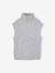 Sleeveless Trucker Jumper for Girls, JONEN marl grey - vertbaudet enfant 
