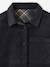 Reversible Flannel & Velour Shirt for Boys, JONEN anthracite - vertbaudet enfant 