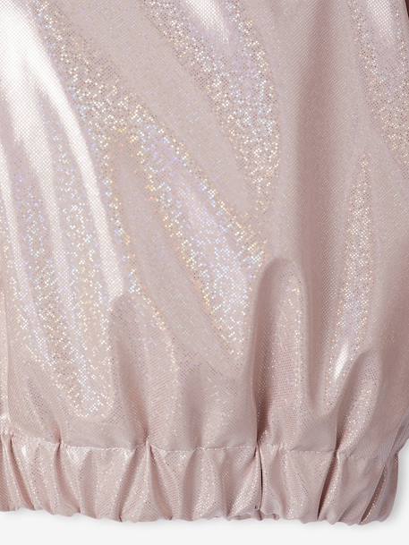 Lined Shiny-Effect Windcheater for Girls pale pink - vertbaudet enfant 