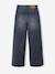 Wide-Leg Carpenter Trousers for Girls, JONEN denim grey+medium blue - vertbaudet enfant 