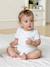Lot de 2 bodies naissance manches courtes en maille pointelle jaune pâle - vertbaudet enfant 