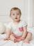 T-Shirt with Fancy Gingham Pocket, for Babies ecru - vertbaudet enfant 
