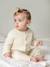 Baby Cardigan - BASICS 100% Cotton ecru+marl beige+navy blue - vertbaudet enfant 