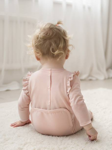 Pack of 2 bee sleepsuits rose - vertbaudet enfant 