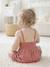 Playsuit with Smocked Bloomers for Babies rose - vertbaudet enfant 
