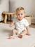 Pyjashort en gaze de coton bébé personnalisable écru - vertbaudet enfant 