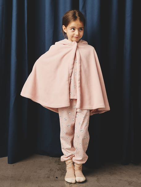 Dress-Up Cat Pyjamas for Girls pale pink - vertbaudet enfant 