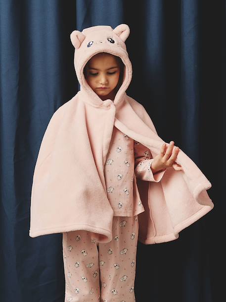 Dress-Up Cat Pyjamas for Girls - pale pink, Girls