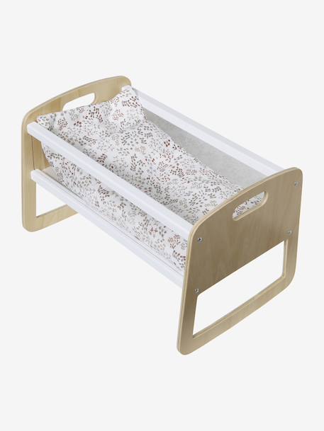 Couette + oreiller poupon en gaze de coton beige+rose - vertbaudet enfant 