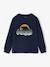 T-shirt motif en bouclettes garçon marine - vertbaudet enfant 