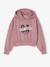 Hooded Sweatshirt + Wide-Leg Joggers Sportswear Set old rose - vertbaudet enfant 