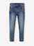 Distressed-Effect Slim Fit Jeans, JONEN black denim+stone - vertbaudet enfant 