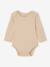 Pack of 3 Bodysuits in Pointelle & Interlock Knit, for Newborns ecru - vertbaudet enfant 
