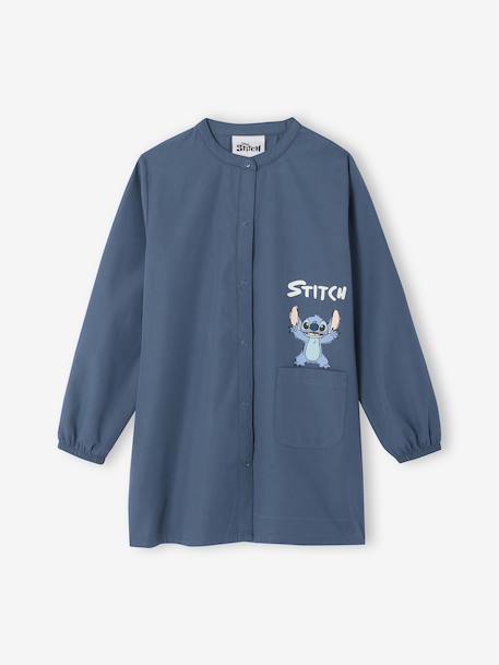 Lilo & Stitch® Smock for Girls denim blue - vertbaudet enfant 
