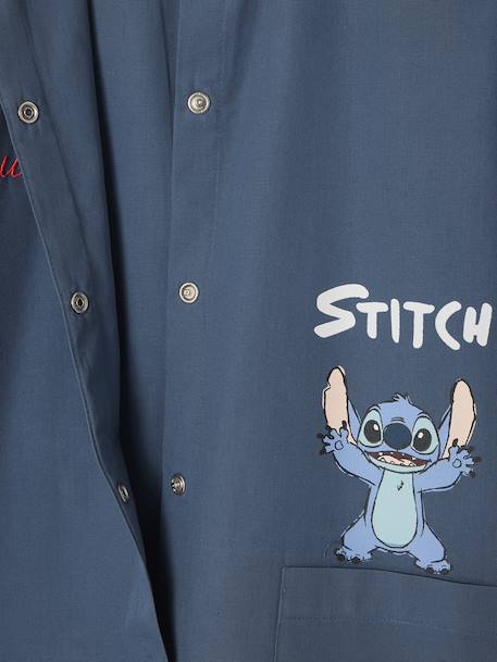 Lilo & Stitch® Smock for Girls denim blue - vertbaudet enfant 