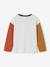 Long-Sleeved Colourblock T-Shirt for Boys multicoloured - vertbaudet enfant 