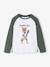 Tee-shirt manches longues garçon Renard écru - vertbaudet enfant 