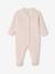Pack of 2 Sleepsuits in Velour for Newborn Girls, ENVIE DE FRAISE ecru - vertbaudet enfant 