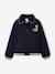 Veste fille style teddy marine - vertbaudet enfant 