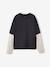 T-Shirt with 2-in-1 Effect, JONEN anthracite - vertbaudet enfant 