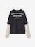T-Shirt with 2-in-1 Effect, JONEN anthracite - vertbaudet enfant 