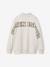 Trucker Sweatshirt for Boys, Jonen ecru - vertbaudet enfant 