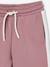 Hooded Sweatshirt + Wide-Leg Joggers Sportswear Set old rose - vertbaudet enfant 