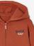 Sweat zippé à capuche imprimé garçon rouille - vertbaudet enfant 