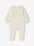 Lot de 2 pyjamas naissance fille en velours personnalisable écru - vertbaudet enfant 
