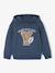 Ensemble Sport Garçon Sweat Capuche imprimé + Jogging Uni bleu pétrole+lichen - vertbaudet enfant 