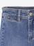 Indestructible Wide Leg Jeans for Girls medium blue - vertbaudet enfant 