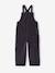 Set of t-shirt and cord dungarees girl anthracite - vertbaudet enfant 