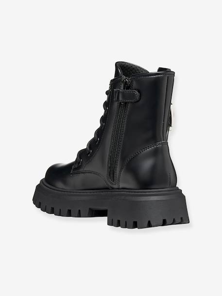 Ankle boots J56M6C-J MAQUINNENS GIRL GEOX black - vertbaudet enfant 