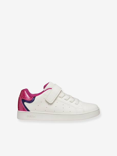 Girls' Eclyper Junior GEOX low-cut trainers fuchsia - vertbaudet enfant 