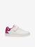 Girls' Eclyper Junior GEOX low-cut trainers fuchsia - vertbaudet enfant 