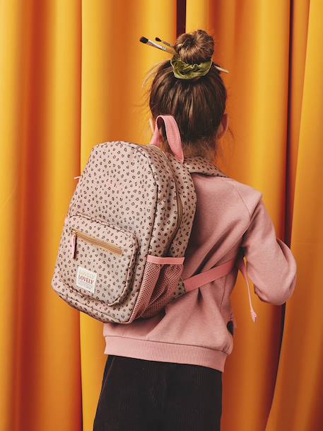 Leopard Print Nursery Backpack beige - vertbaudet enfant 