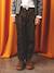 Loose-Fit Corduroy Trousers for Girls chocolate+old rose - vertbaudet enfant 