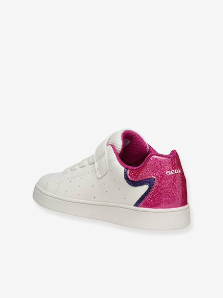 Girls' Eclyper Junior GEOX low-cut trainers fuchsia - vertbaudet enfant 