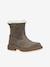 Bottines Shaylax Fille taupe - vertbaudet enfant 