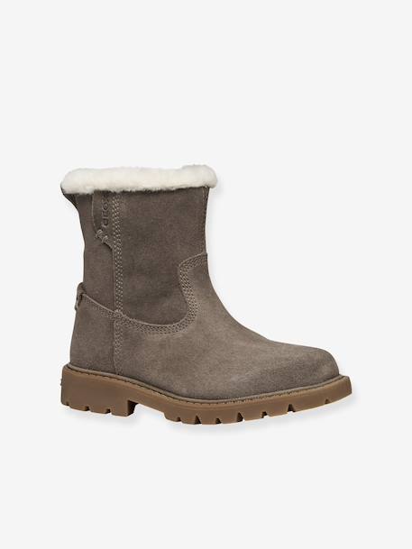 Shaylax Ankle Boots for Girls, GEOX taupe - vertbaudet enfant 
