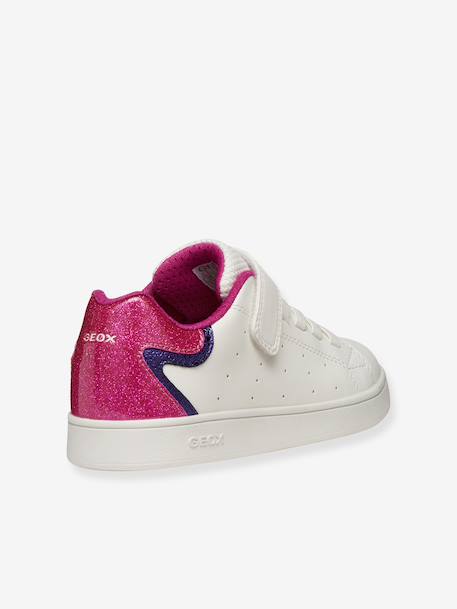 Girls' Eclyper Junior GEOX low-cut trainers fuchsia - vertbaudet enfant 