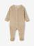 Pack of 2 Velour Sleepsuits for Newborns, ENVIE DE FRAISE ecru - vertbaudet enfant 